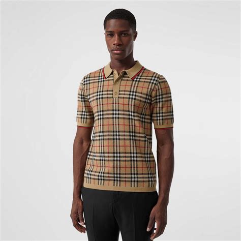 burberry long sleeve polo shirts|burberry polo shirt men authentic.